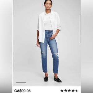 GAP Women’s Sky High Vintage Slim Jeans